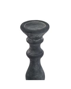 Amalfi Large Grey  Column Candle Holder