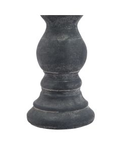 Amalfi Small Grey  Column Candle Holder