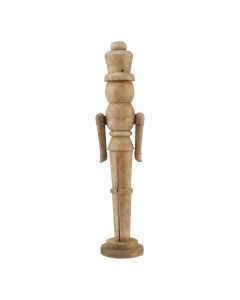 Natural Large Nutcracker Decoration