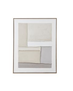 Contempo Alpha Framed Painting On Canvas