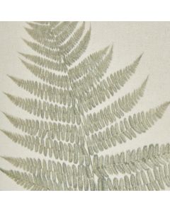 Bracken Art On Texture-Torn Paper With Beaded Frame