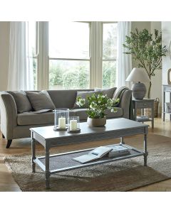 The Serene Collection One Drawer Side Table