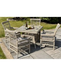 Provence Collection Outdoor 4 Seater Dining Set