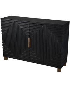 Lennox Black 2 Door Sideboard