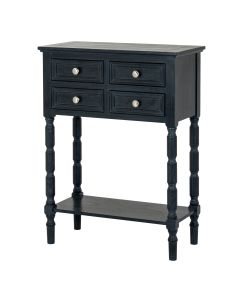 Contour Collection 4 Drawer Side Table