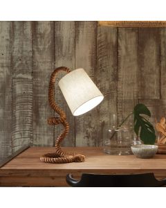 Martindale Rope and Jute Task Table Lamp 