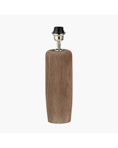 Inaya Natural Tapered Wood Table Lamp Base