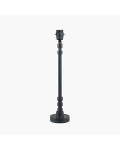 Rhode Matt Black Stick Metal Table Lamp Base