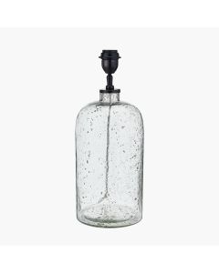 Ophelia Grey Bubble Glass Table Lamp Base