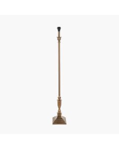 Canterbury Antique Brass Metal Floor Lamp Base