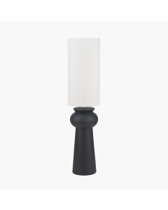 Sloane Black Contemporary Ceramic Floor Lamp