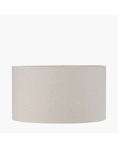 Quinn 50cm Slubby Hopsack Cylinder Shade