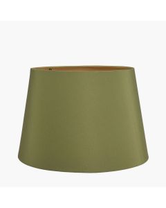 Adelaide 40cm Sage Tapered Cotton Mix Lampshade