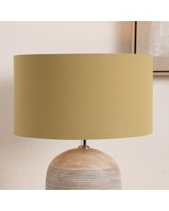 Harry 45cm Taupe Cotton Mix Cylinder Lampshade