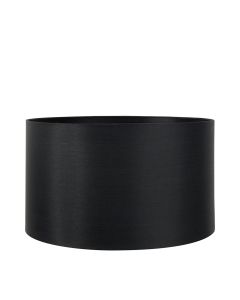 Zara 35cm Black Silk Lined Cylinder Lampshade