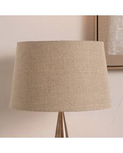 Milos 40cm Natural Linen Tapered Lampshade
