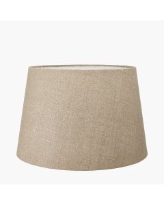 Milos 40cm Natural Linen Tapered Lampshade