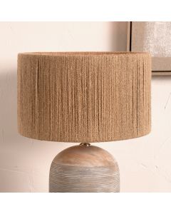 Issa Natural Rope 45cm Cylinder Lampshade