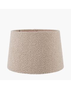 Martigues 35cm Taupe Boucle Tapered Cylinder Lampshade