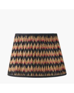 Athira 45cm Multi Chevron Design Mushroom Pleat Tapered Lamp Shade