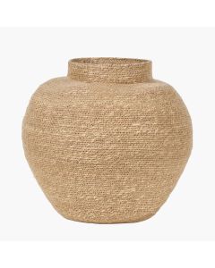 Seagrass Natural Urn Shaped Basket