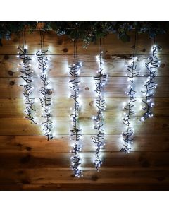 480 LED Tree Cascade Twinkle Lights - Cool White