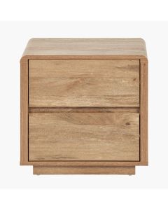 Eversley Oak Effect Veneer 2 Drawer Unit