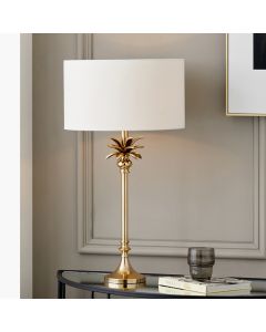 Trafalgar Gold Metal Palm Tree Table Lamp Base