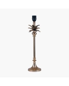 Trafalgar Gold Metal Palm Tree Table Lamp Base