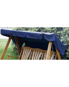 Canopy 193x130cm - Navy Blue 3 Seat Swing 