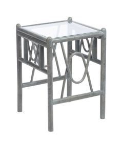 Bali Lamp Table - Grey Wash
