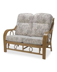 Madrid 2 Seat Sofa - Light Oak