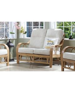 Madrid 2 Seat Sofa - Light Oak