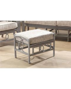 Madrid Footstool - Grey Wash