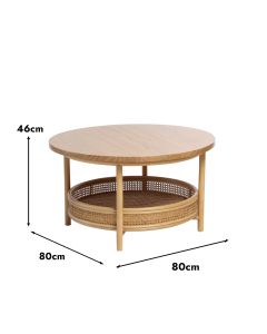 MindiCoffee Table Light Oak