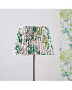 Kyoto Flower 14 Pleated Shade Emerald