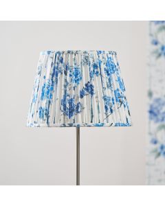 Kyoto Flower 16 Pleated Shade Cobalt