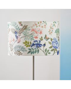 Porcelaine de Chine 18 Drum Shade Cobalt