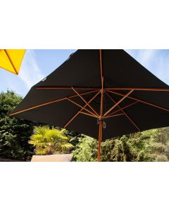Tradewinds Classic Square Centre Pole Parasol 280x280cm. Choose from 8 Canopy Colours.
