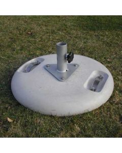 Tradewinds Parasol Base 60kg with 58mm Plate. 650mm diameter with handles