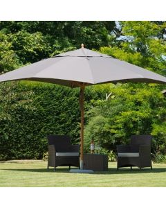 Tradewinds Classic Round Centre Pole Parasol 400cm. Choose from 8 Canopy Colours.