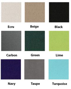 Tradewinds Classic Square Centre Pole Parasol 220x220cm. Choose from 8 Canopy Colours.