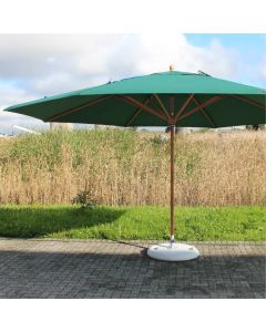 Tradewinds Classic Round Centre Pole Parasol 400cm. Choose from 8 Canopy Colours.