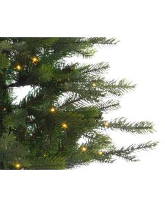 Outdoor Grandis Fir 120cm Pre-Lit Artificial Christmas Tree