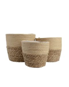 Set of 3 Grass Baskets