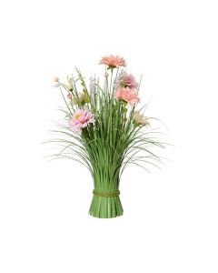 Chrysanthemum and Hydrangea Artificial Bouquet Bunch 40cmH