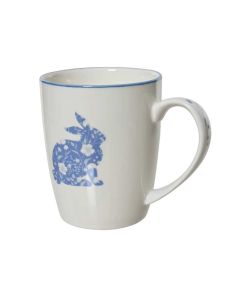 2 x Porcelain Mugs with Bunny 