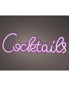 LED Neon Cocktails Sign