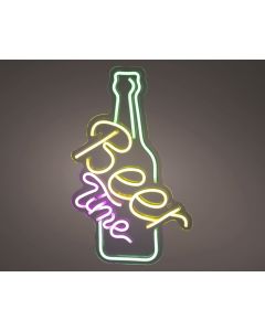 LED Neon Beer Time Sign