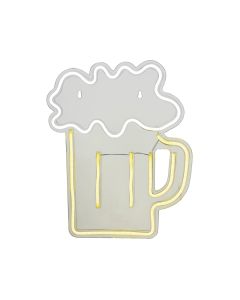 LED Neon Beer Glass Sign